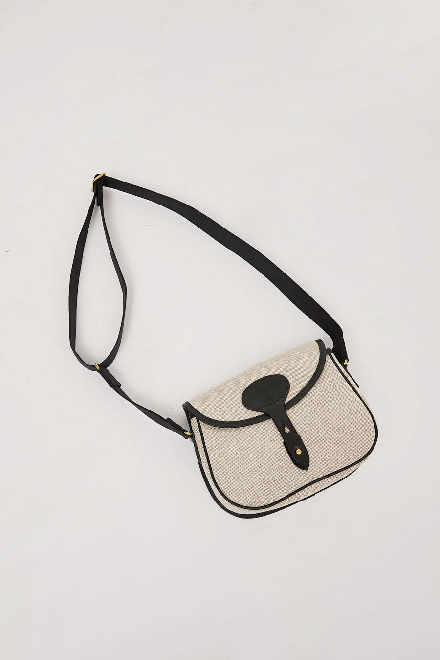 Brady Colne Bag in Natural and Black