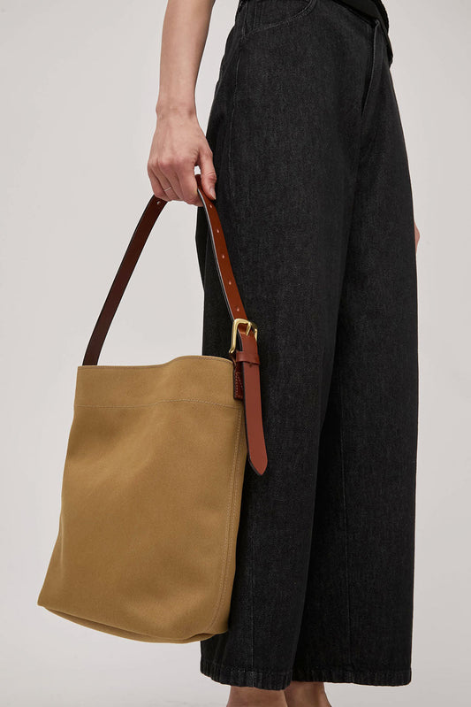 Brady Leven Mini Bag in Khaki and Tan